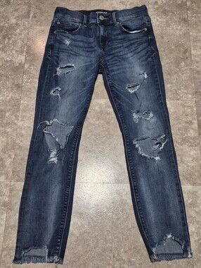 🆕️Express Dark Blue Skinny Ankle Jeans, Sz 4